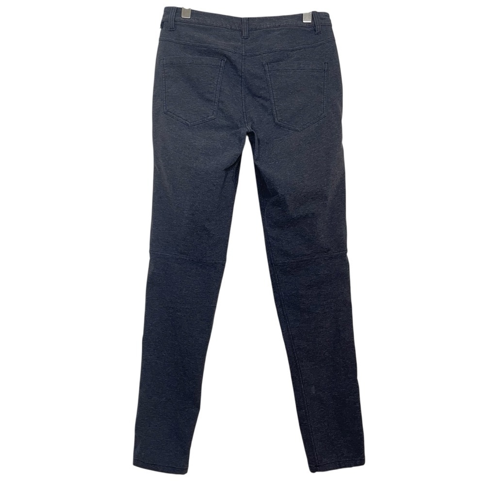 Lululemon Pant Men’s 30X33 ABC Slim Fit Tech Canvas Heathered Deep Navy - Picture 5 of 9